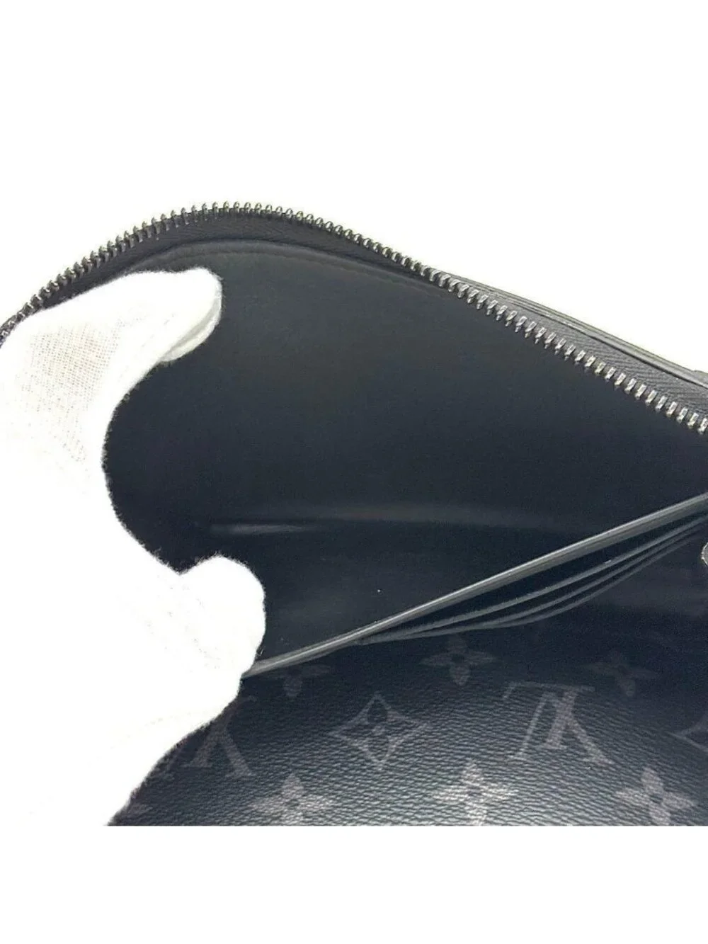 Louis Vuitton Wallet Monogram Eclipse Zippy Trunk